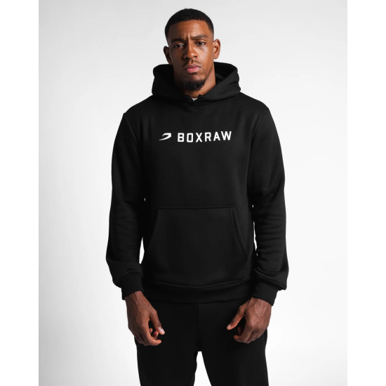 Sudadera con capucha Boxraw A.B.C Negra