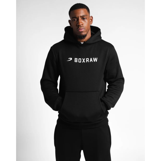 Sudadera con capucha Boxraw A.B.C Negra