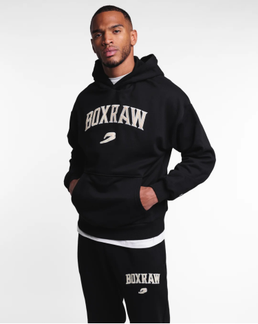 Sudadera con capucha Boxraw "East Street" negra