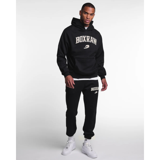 Sudadera con capucha Boxraw "East Street" negra