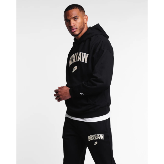 Sudadera con capucha Boxraw "East Street" negra
