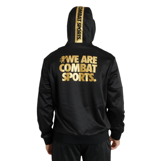 Sudadera con capucha Leone 1947 "DNA" negro ABX721