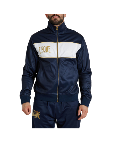 Sudadera Leone 1947 "Premium 2" azul AB314