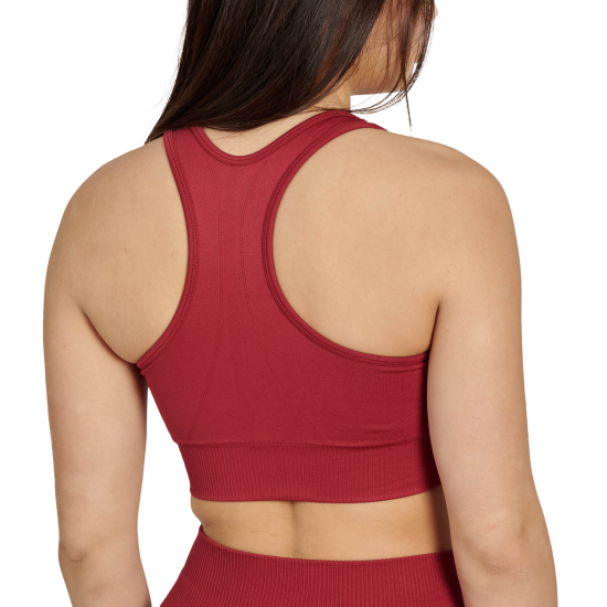 Sujetador deportivo "Logo" color rojo Leone ABX116