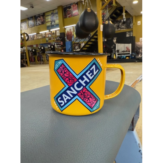 Taza Team Sanchez amarilla