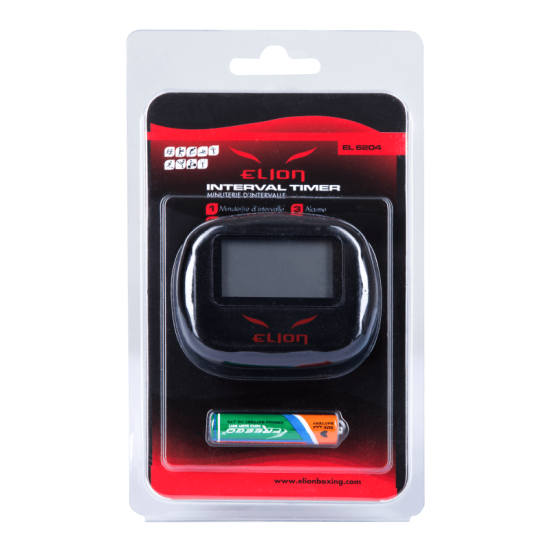 Temporizador personal de intervalos para deportes de contacto "Elion"