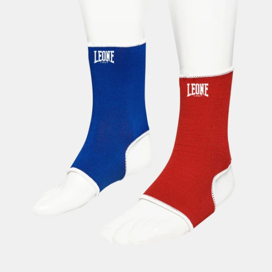 Tobilleras reversibles dos colores Leone 1947 Color azul/rojo AB716