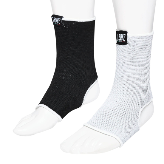 Tobilleras reversibles dos colores Leone 1947 Color negro/blanco AB716