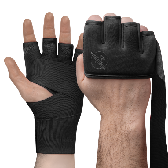 Vendas con nudilleras de Gel Hayabusa Knucle Guard color negro