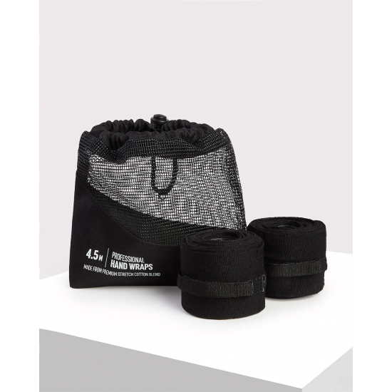 Vendas de boxeo Boxraw negras de 4,5 metros