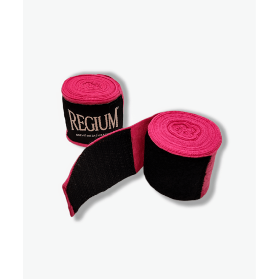 Vendas de Boxeo Regium 3,5 metros semielasticas rosas