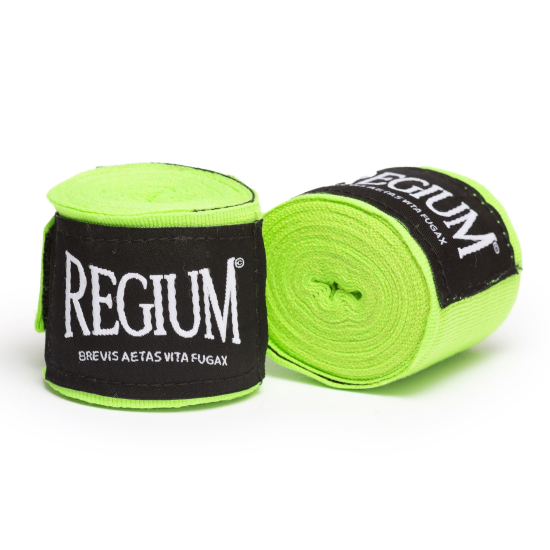 Vendas de Boxeo Regium 4,5 metros semielasticas verde lima
