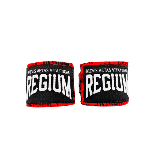 Vendas de Boxeo Regium 5,5 metros semielasticas rojas High Quality