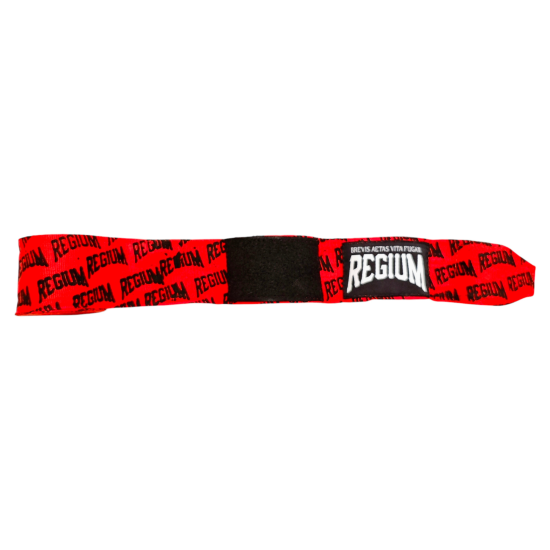Vendas de Boxeo Regium 5,5 metros semielasticas rojas High Quality