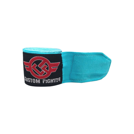 Vendas semielasticas Custom Fighter azul celeste